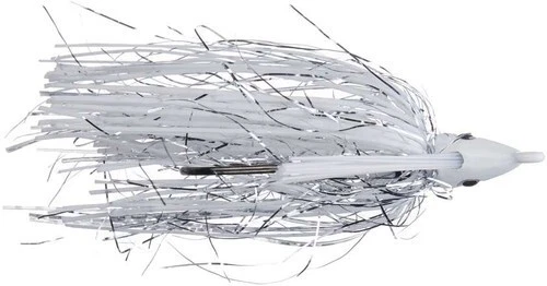 Plantilla de natación profesional Outkast Tackle Heavy Cover - 1/4 oz - White Lightning - ¡Nueva! Foto 4 de 4