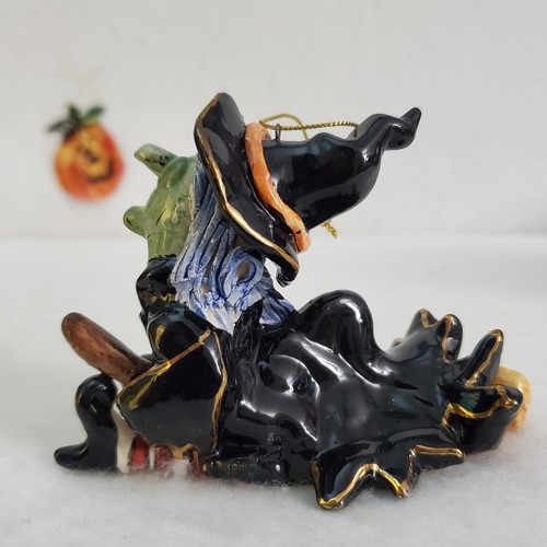 2002 Blue Sky Clayworks adorno de Halloween Grissella la bruja - Imagen 6 de 17