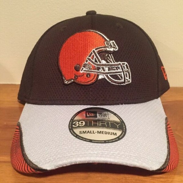 Cleveland Browns Era NFL Visor Hash 39thirty Cap Hat Stretch Fit Size S