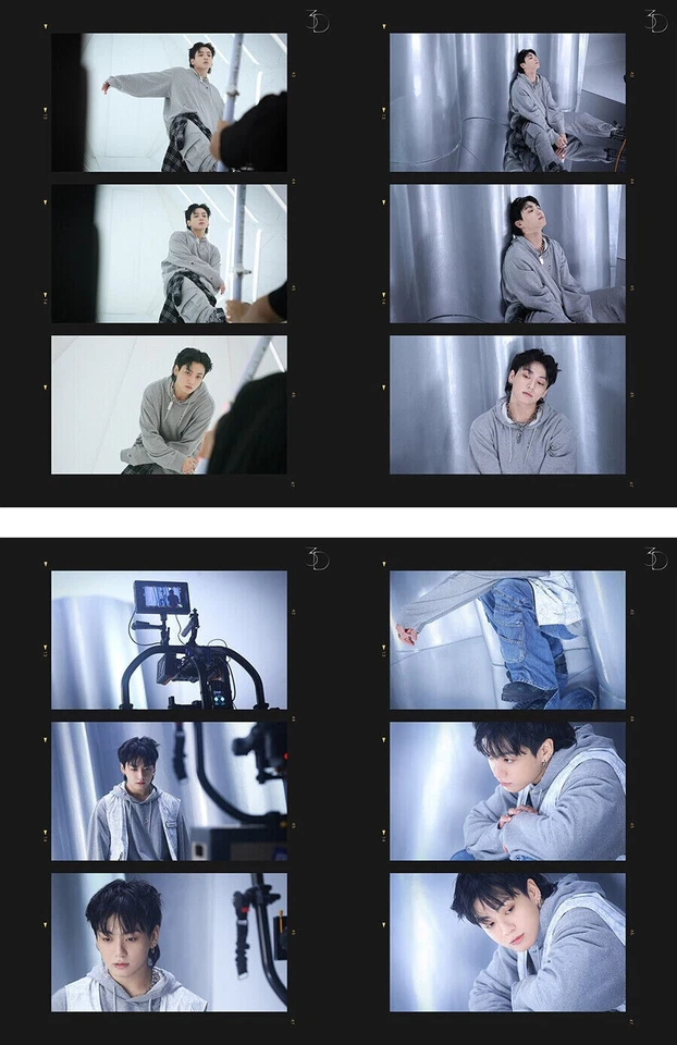 BTS JUNGKOOK [GOLDEN] Album 3 Ver SET 3CD+3Foto Buch+12 Karte+3 Poster+6 Sticker - Bild 2 von 4