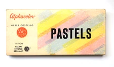 Vintage Weber Costello, Alphacolor 12 pack of Pastels. New