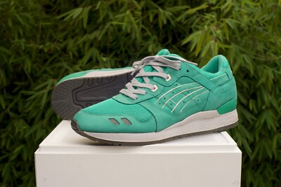 Asics Gel Lyte 3 III Ronnie Fieg Kith Mint Cove * Us 10 * ~9/10 OG all *