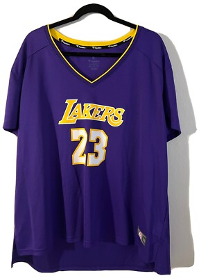 Purple Lebron James Jersey Womens Fanatics Lakers Jersey/Shirt