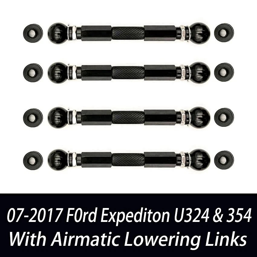 Kit de descenso de suspensión neumática ajustable eslabones para Ford Expedition U324 U354 07-17 Foto 2 de 4