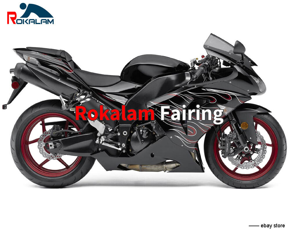 For ABS ZX-10R 06 07 ZX10R 2006 2007 Flame Aftermarket For ABS ZX-10R 06 07 ZX10R 2006 2007 Flame Aftermarket