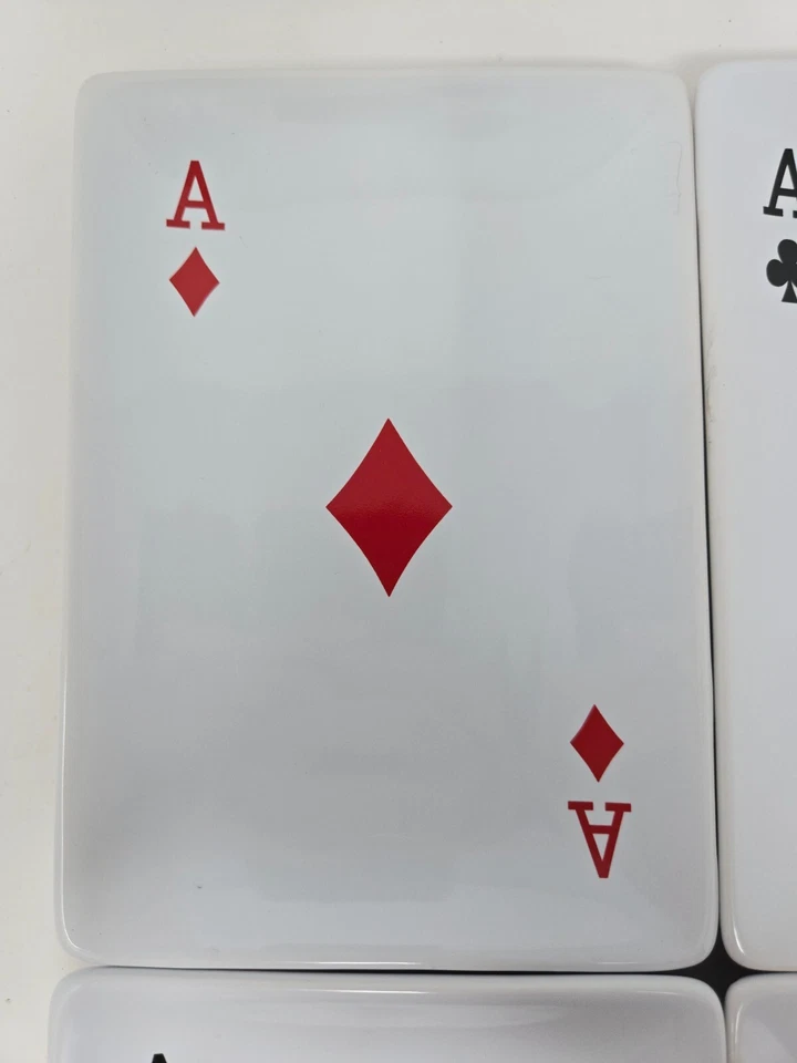 Juego de 4 platos de porcelana de 5" x 7" As de Luminarc Foto 2 de 4