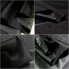 RARE HEAVY 3360D BALLISTIC NYLON WATERPROOF OUTDOOR MARINE FABRIC BLACK BY METER