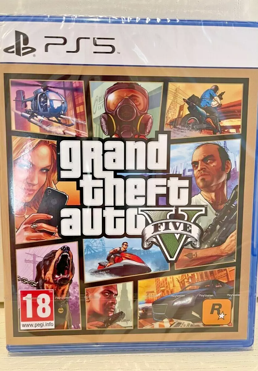 GTA 5 PS5 Grand Theft Auto V Online PlayStation 5 *NEW*NEXT DAY DELIVERY  AVAIL* 5026555431835