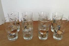 VTG Set of 8 Anchor Hocking Canadian Gooses Tumblers/Glasses 5-1/4'' ~ 10 ounces