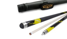 Champion Yellow Spider Pool Cue Stick,Pool Case, Champion Glove