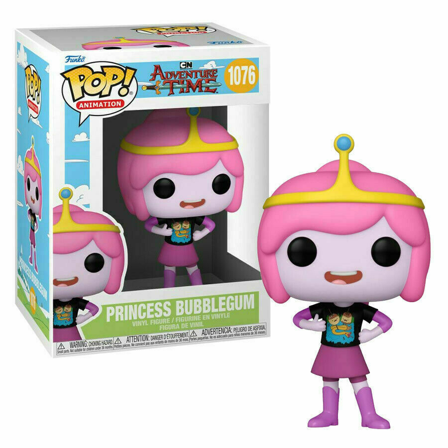 Adventure Time Pop! Animation Vinyl Figura Princesa Bubblegum 9 Cm
