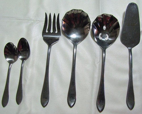 6 Stck. Retroneu ROSEANNE 18/8 Edelstahl Besteck Korea - Bild 3 von 5