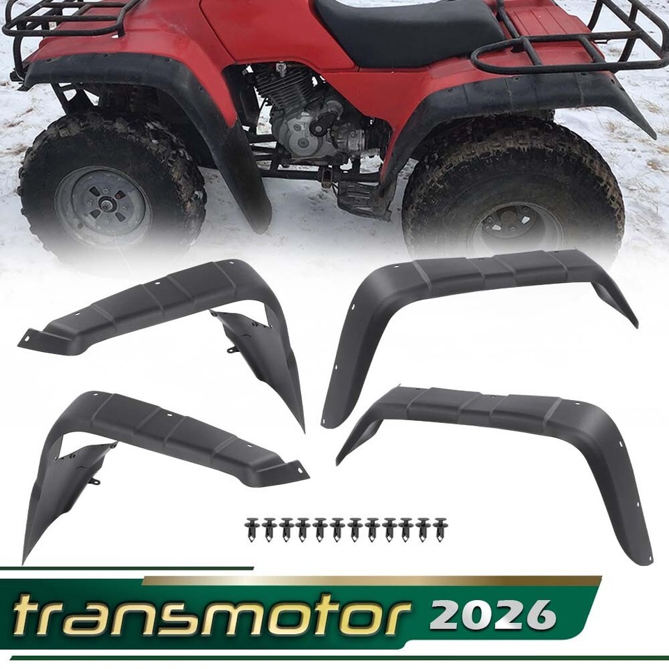 Full Set Fender Flares Mud Flaps Guards For Honda FourTrax 300 TRX 300 FW 96-00 - Foto 2