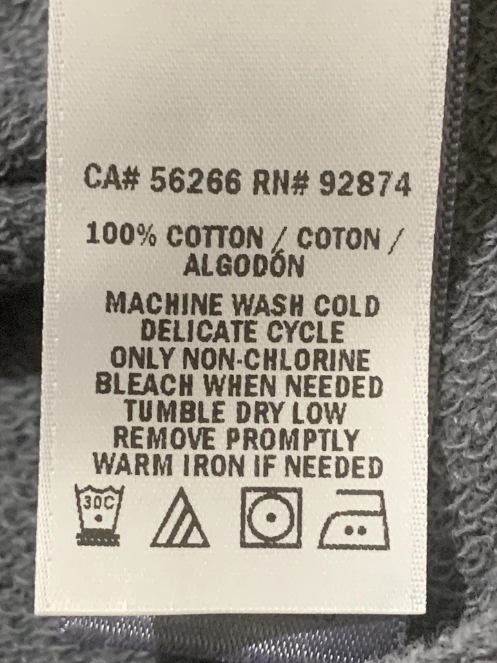 Splendid Sweatshirt Hoodie Full Zip Size Large Grey Dream Slub Soft NWT - Image 4 of 4