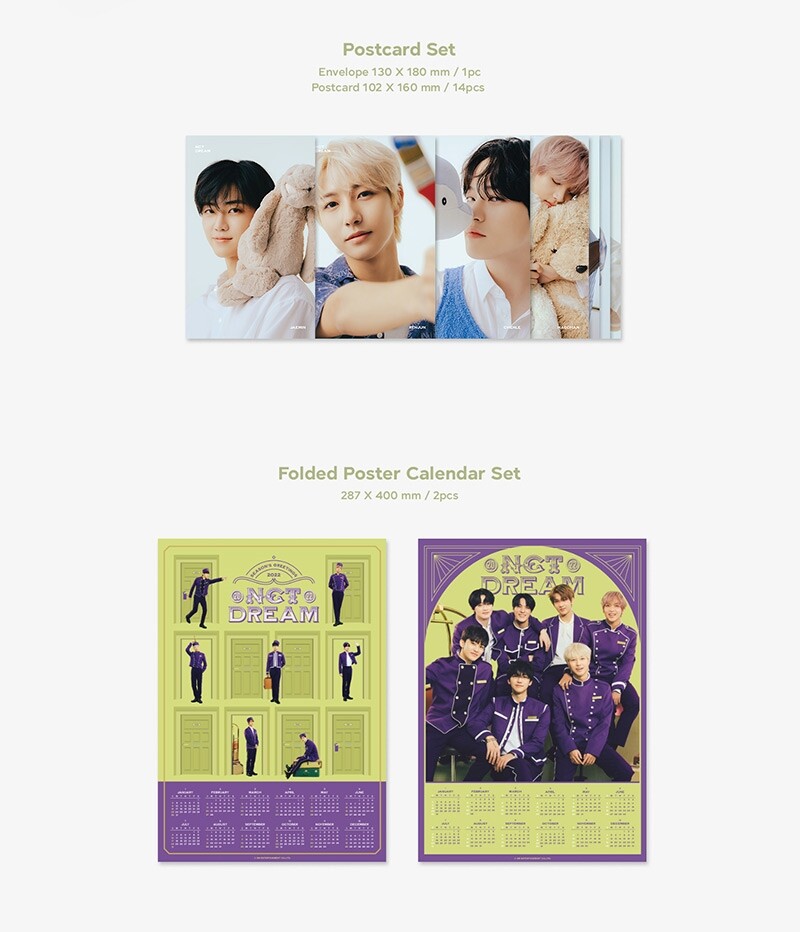 NCT カレンダー シーグリ ポストカード NCT 127 / [NCT 127] 2024 SEASON'S GREETINGS [CALENDAR+GOODS