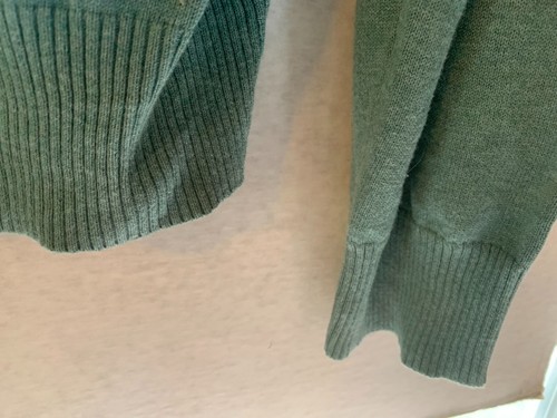 Women's Sweater Sonoma Button Up Size-Medium Green-Blue Long Sleeve Retro style - Picture 10 of 15