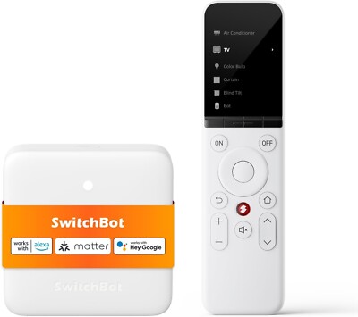 SwitchBot Universal Remote Control with Hub Mini Matter Enabled NEW OPEN BOX