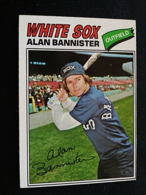 1977 Topps Baseball Card # 559 Alan Bannister - Chicago White Sox