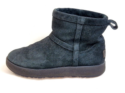 UGG Classic Mini Waterproof Vibram Sohlen Damen Stiefel Wildleder Schwarz UK 5,5 EU 38