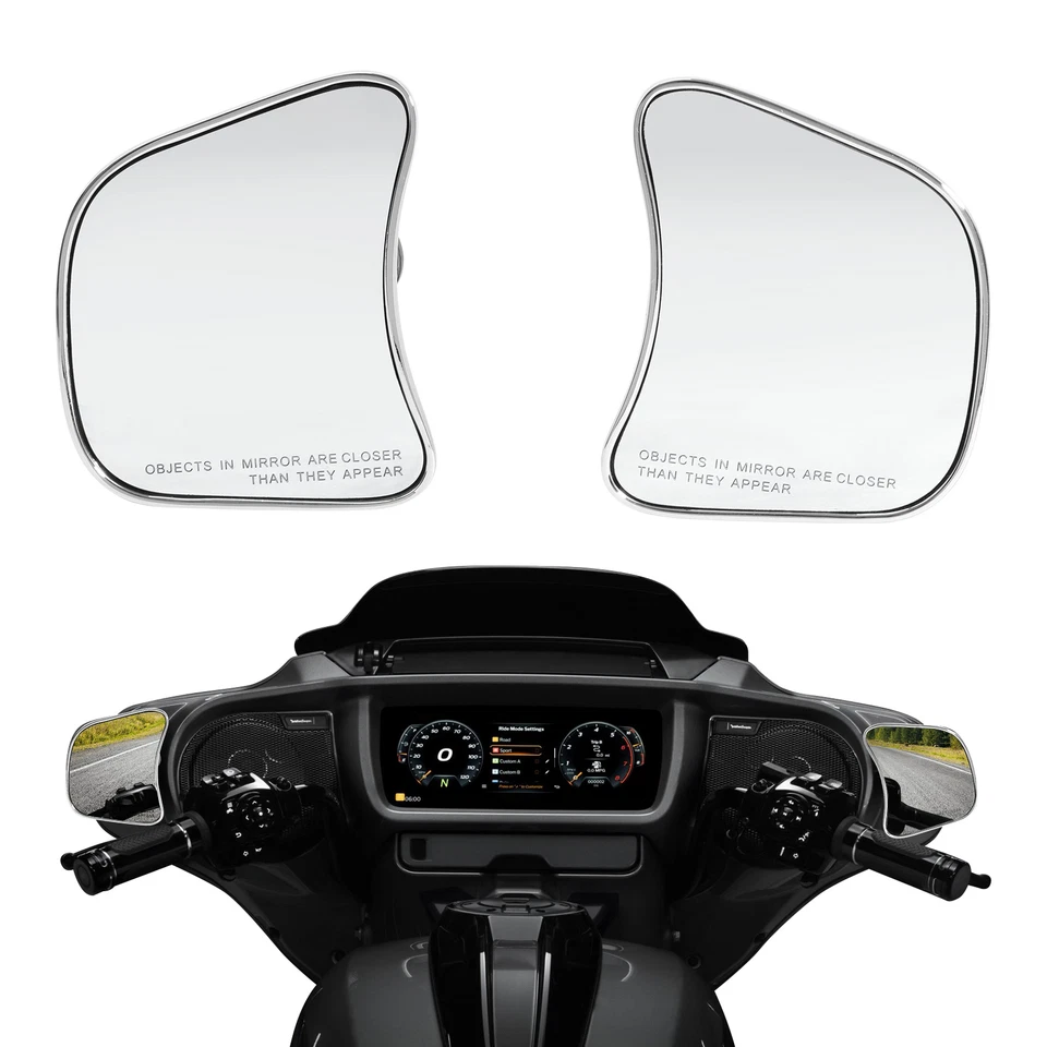 Fit For Harley-Davidson CVO Street Glide 2023-2025 Fairing Mirrors - Image 3 of 4