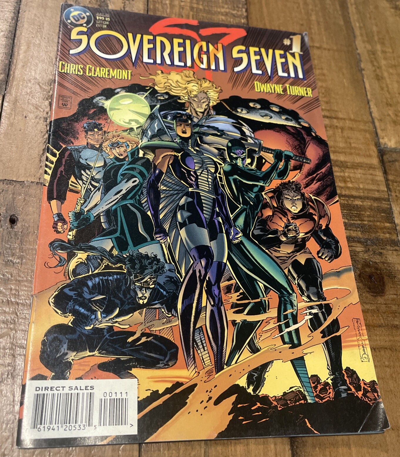 1995 DC Comics Sovereign Seven #1 | eBay