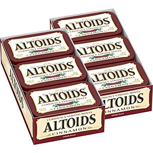 Altoids Cinnamon - Tin, 12 Count Mints - Misc.