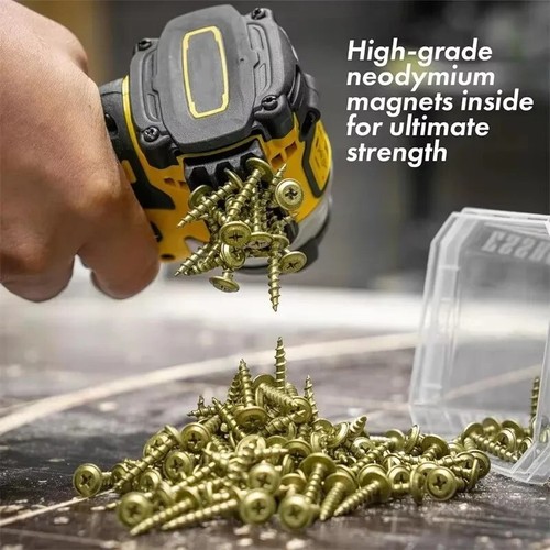 2pcs Magnetic Drill Bit Holder for Impact Drivers and Drills has Strong Adhesive - Picture 6 of 8