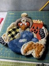 Fitz and Floyd Scary Crow Bowl