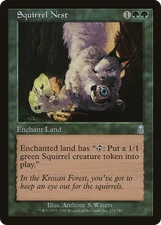 Squirrel Nest #274 (MP) Odyssey ODY Magic MTG