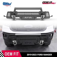 2019-2023 Steel Front Bumper For Ford Ranger Truck Heavy Duty Guard W2d-rings