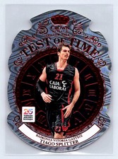 Tiago Splitter 2024-25 Panini Crown Royale EuroLeague #9 Test of Time Red #/49