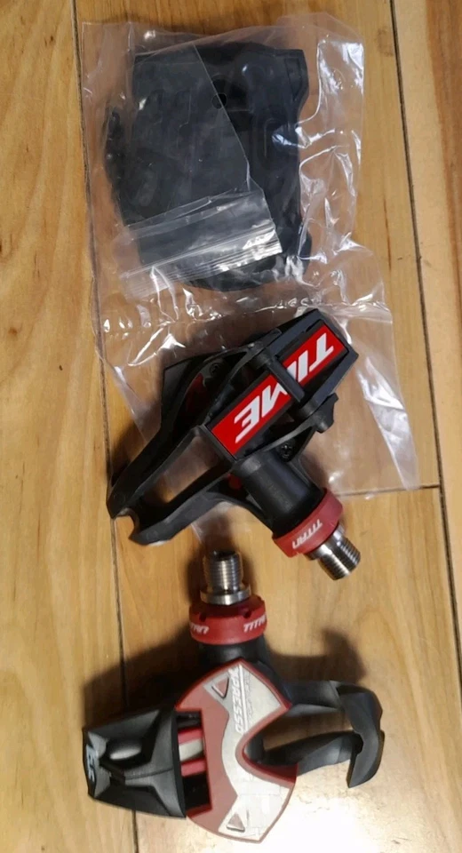 Pedales ligeros Time Xpresso 12 Titan-Carbon Ti Clipless ICLIC de 162 gm - Imagen 4 de 4