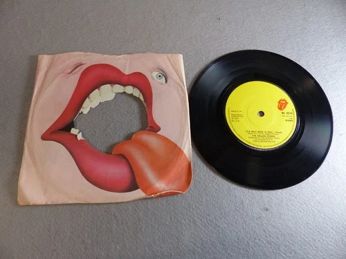 Rolling Stones:  It's Only Rock N Roll  - 1974 UK - 7" single