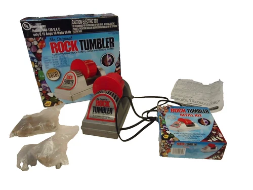 THE ORIGINAL ELECTRIC ROCK TUMBLER / POLISHER #635 #