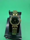 Vintage Seiko Ladies Gold tone Stainless Steel Watch 1100-1409 Manual Wind Up