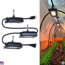 Owleye 12FT Outdoor Grow Lights LED String Plant Light, IP65 Waterproof, Full
