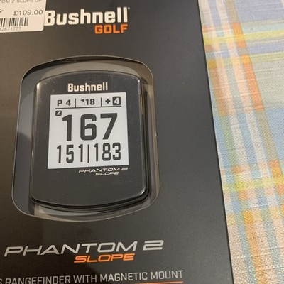 Bushnell Phantom 2 Slope GPS Entfernungsmesser BRANDNEU OVP