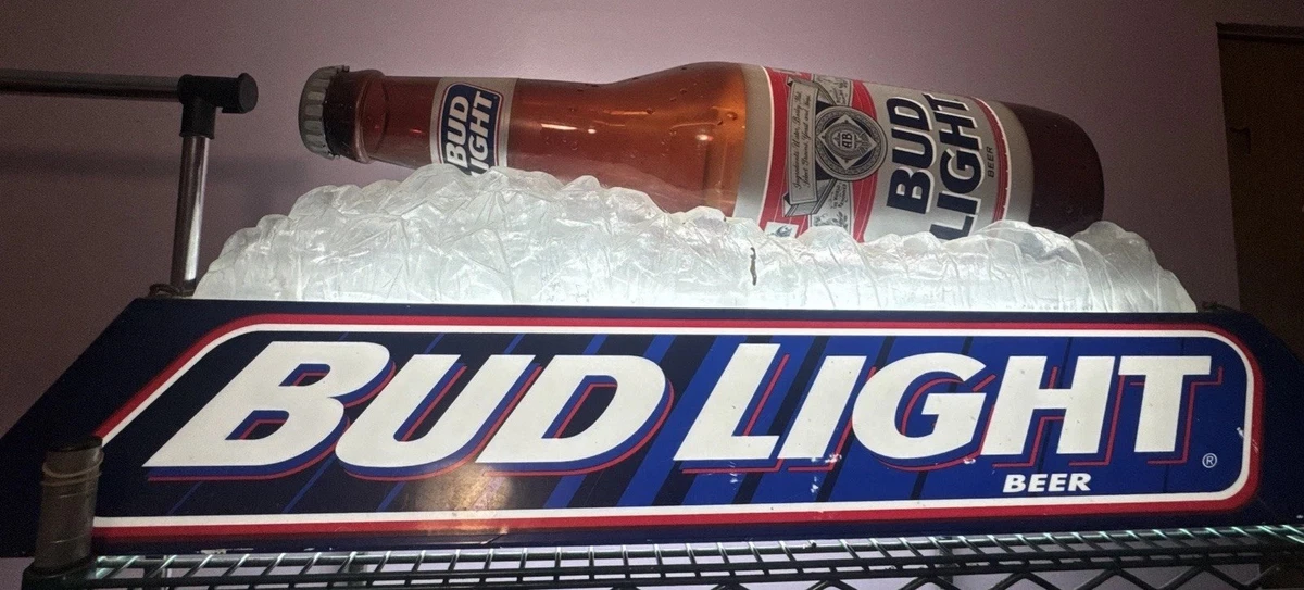 BUD LIGHT Budweiser 1984年 照明 プールバーライト Budweiser Billiard Light In Collectible Budweiser Signs & Tins for