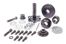 Moroso Sbc Vacuum Pump Drive Kit With 4-inch Mandrel - Small Block Chevy Pulleys