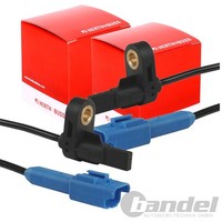 2X Herth+Buss ABS-SENSOR Raddrehzal Vorne Beidseitig Passend FüR Peugeot 206 206