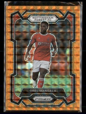 2023-24 Panini Prizm Premier League #248 Orel Mangala Orange Mosaic soc2