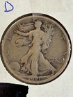 Walking Liberty half dollar 1921-D