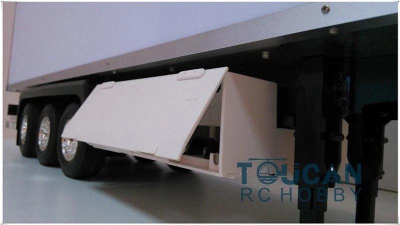 TOUCANRC 1/14 Scale Semi-trailer Reefer Container for Tamiya RC Truck No Servos - Image 4 of 4