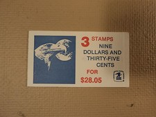 USPS Scott 1909 $9.35 Book Of 2 Eagle Moon Stamps Mint Booklet 1983