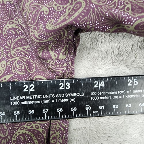 Resistol Shirt Mens Medium Purple Paisley Pearl Snap Long Sleeve Western Rodeo - Picture 9 of 11