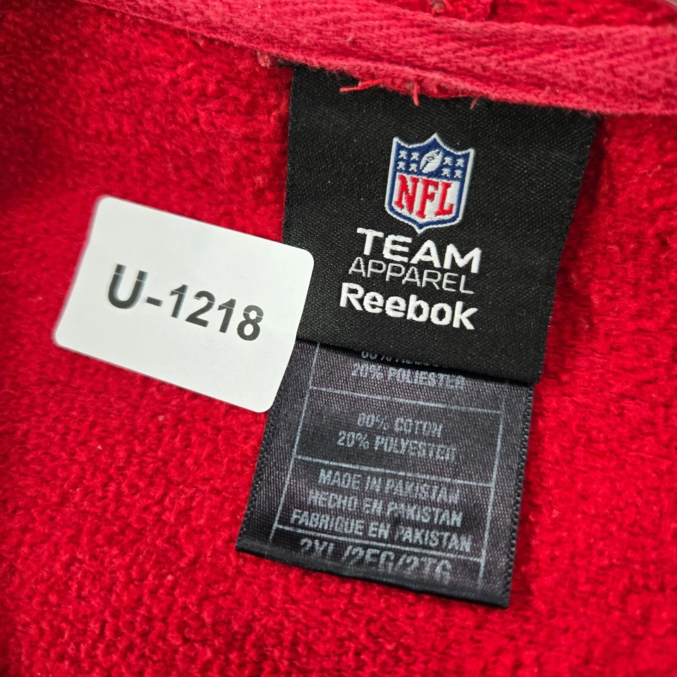 Sudadera San Francisco 49ers Hombre 2XL Roja Vernon Davis 85 Bordada Y2K LEER Foto 2 de 4