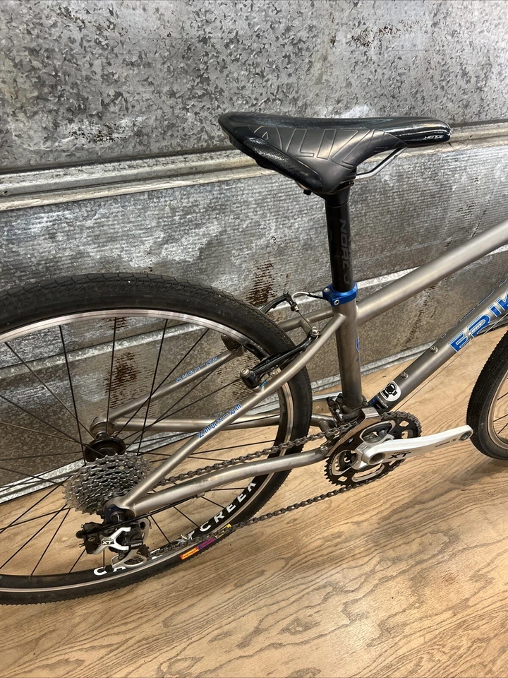 Kent Eriksen Titanium Custom 26” Flat Bar Gravel / Town Bike XXS 13” - Image 3 of 4