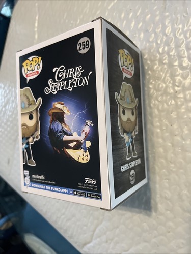 Funko POP! Figura de vinilo de Chris Stapleton álbumes de Rocks #259 - Imagen 2 de 4