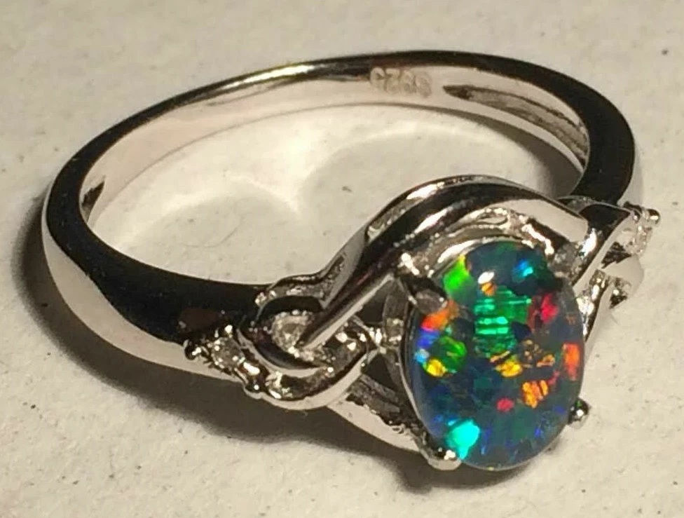 Australian opal rings ebay clearance