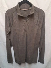 Smartwool Men's NTS Mid 250 1/2 Zip T Size S 100% Merino Wool Pullover 